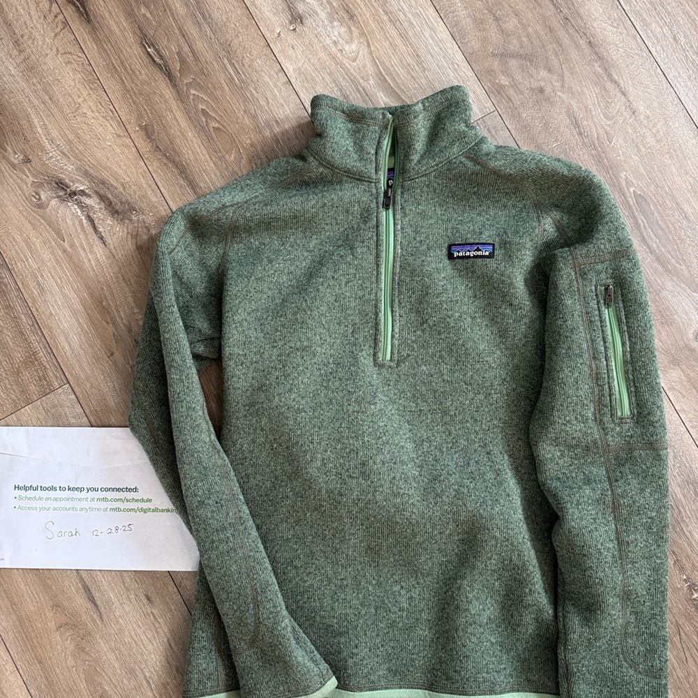Patagonia Sage Green Fleece Jacket